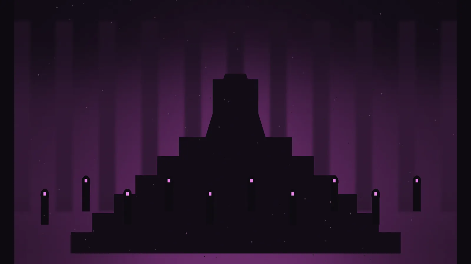 The throne hive, seen from far below